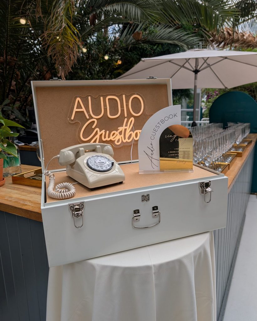 Telephone Audio Guestbook Hire Liverpool